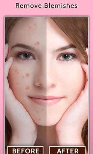 Removedor de defeito de rosto - pele lisa 1