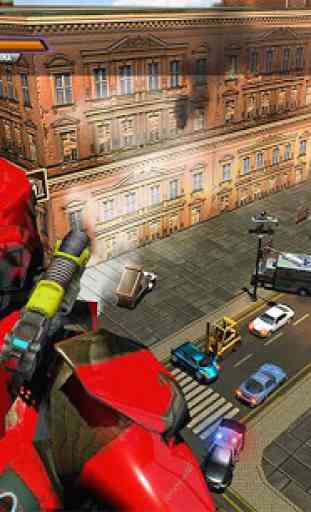 Robô voador Grand City Resgate 2