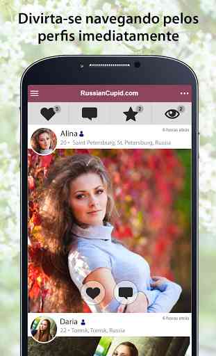RussianCupid - App de Namoro Russo 2