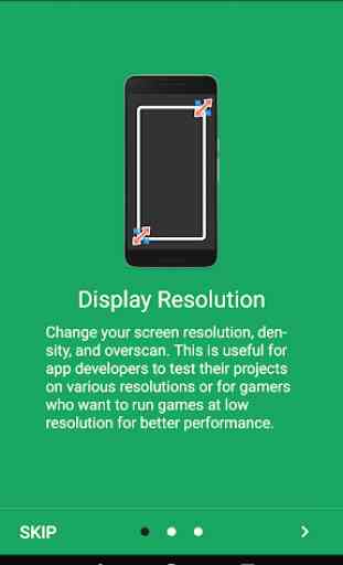 Screen Resolution Changer: Display Size & Density 2