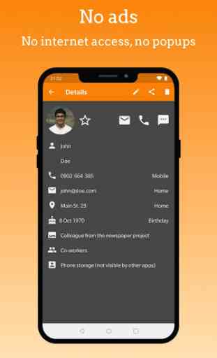 Simple Contacts - Manage your contacts easily 2