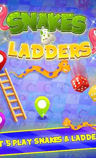 Snakes and Ladders - Jogo de Tabuleiro 1