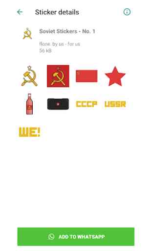 Soviet Stickers for WhatsApp 2