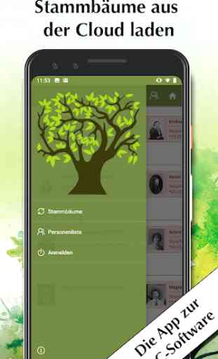 Stammbaum-Viewer – App zur Genealogie-PC-Software 1