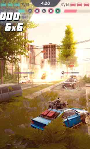 Steel Rage: Guerra e ação JxJ com carros-robô 3