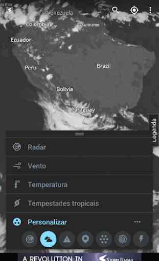 Storm Radar: mapa climático 3