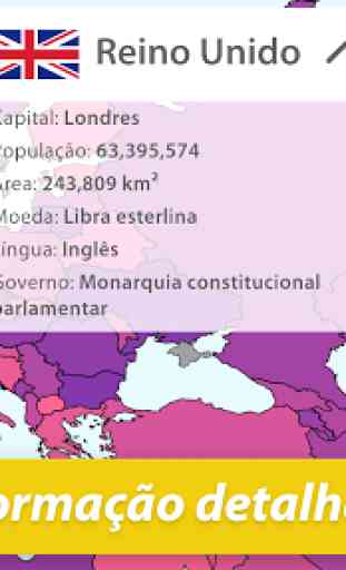 StudyGe－Geografia mundial: capitais, bandeiras 4