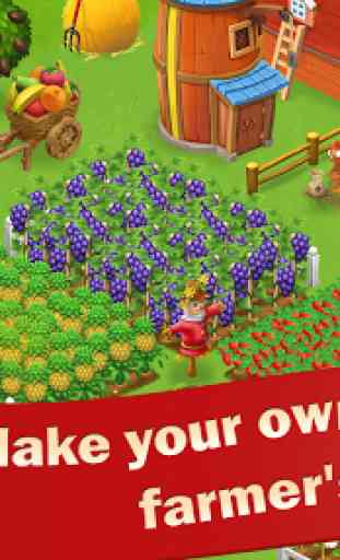 Sunny Farm: Aventura e Fazenda jogo 1