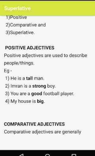 Superlative and Comparative Adjectives 2