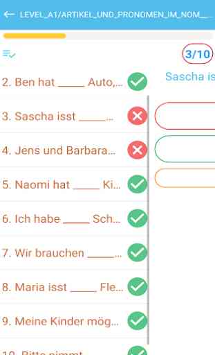 Teste para gramática alemã A1-A2-B1-B2-C1 3