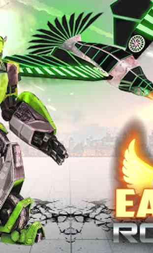 Transformação de Robô águia voadora: Transformed 3