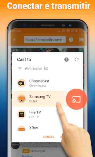 Transmitir para TV: Chromecast, IPTV, Fire TV,Xbox 3