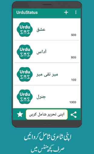 Urdu SMS, Urdu Status - Urdu Poetry Weekly Update 4