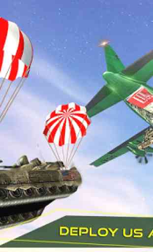 US Army Transport Game: Military Cargo Plane Games 2