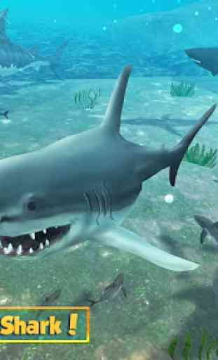 Vida do Grande Tubarão Branco: Simulação Megalodon 4