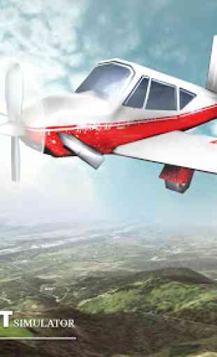 voo de avião piloto jogos de vôo livre simulador 1