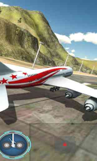 voo de avião piloto jogos de vôo livre simulador 2