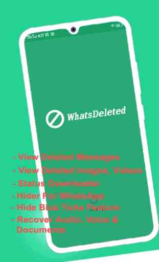 WhatsDelete: View Deleted Messages & Status saver 2