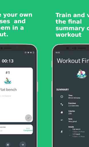 Workout Diary - Trainings plan - Fitness tracker 2