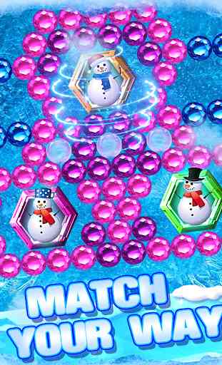 Jogo de tiro de bolha de jogo de rainha de gelo 4