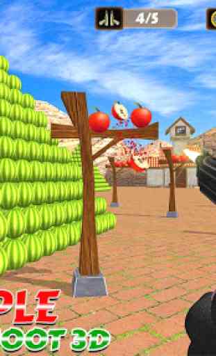 tiro de alvo de apple: jogo de tiro de melancia 3D 1