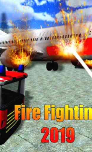 American Fire Fighter 2019: Airplane Rescue 1