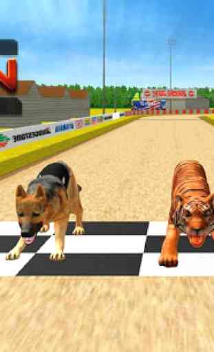 Animal competindo campeonato 3D 3