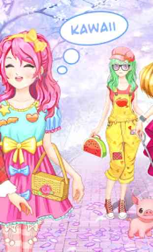 Anime and Kawaii - Jogos de Meninas 1