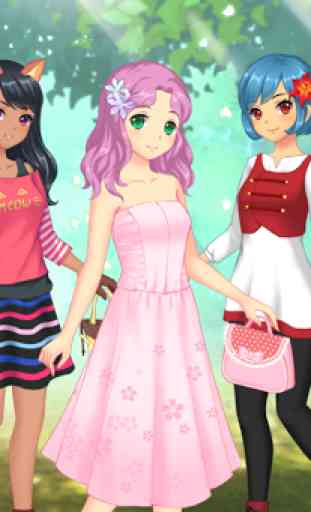 Anime Dress Up Games For Girls 1