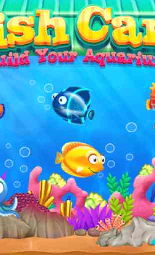 Aquario virtual para cuidar: Jogo de peixe 2