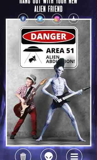 Area 51 Alien Stickers 3