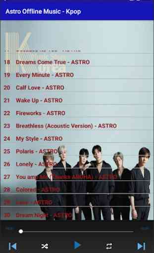 Astro Offline Music - Kpop 2