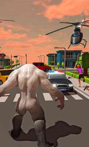 bigfoot monster city rampage: caçador de gorila 4
