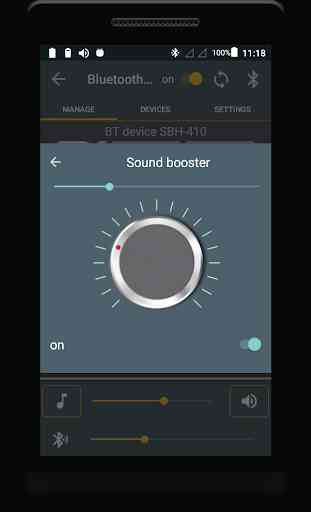 Bluetooth Audio Widget Battery 3