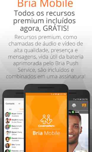 Bria Mobile: VoIP SIP Telefone Virtual Softphone 1