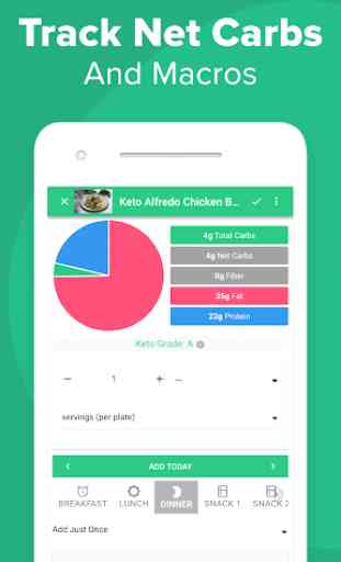 Carb Manager: Keto Diet Tracker & Macros Counter 2