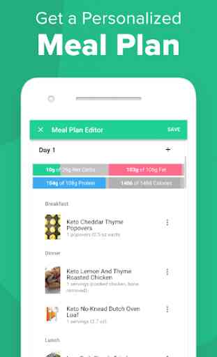 Carb Manager: Keto Diet Tracker & Macros Counter 4