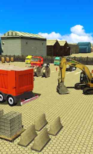cidade construção simulador: empilhadeira caminhão 3
