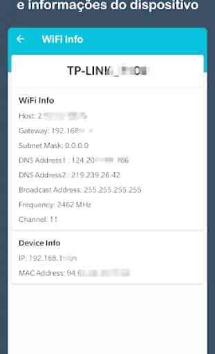 Configuração do roteador -Senha WiFi da instalação 4