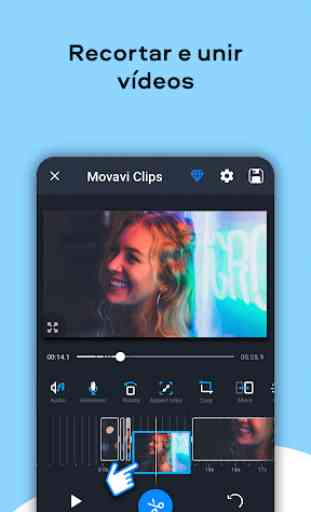 Editor de Vídeo Movavi Clips 3