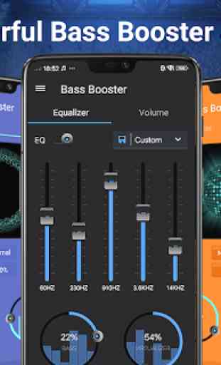 Equalizador - Volume & amplificador de graves 1