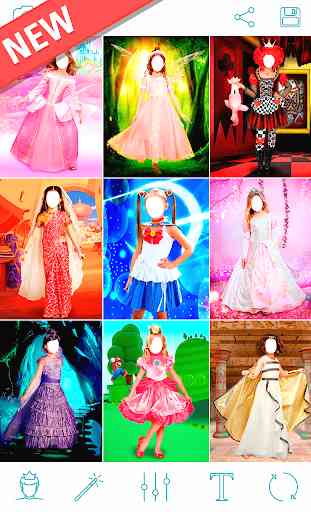 Fantasia de princesa & Penteado - Princess Costume 2