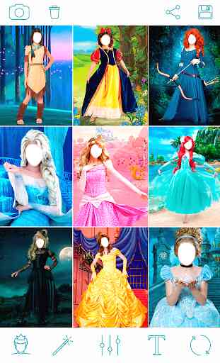Fantasia de princesa & Penteado - Princess Costume 3