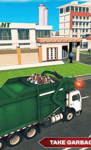Garbage Dump Truck Driving Simulator 2018 2