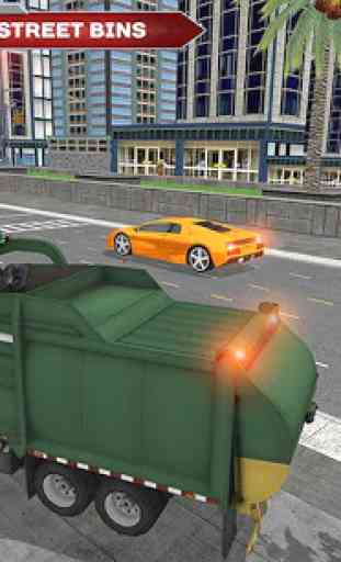 Garbage Dump Truck Driving Simulator 2018 3