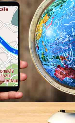 GPS Navegação E Mapa Direção - Rota Localizador 1