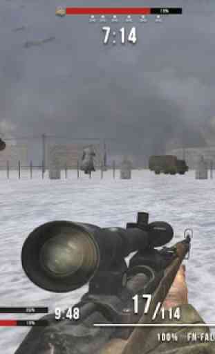 heróis da guerra mundial 2 inverno: Jogos de tiros 2