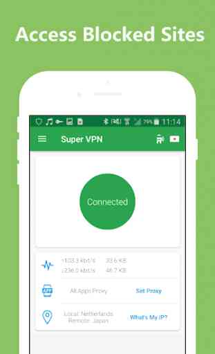 Hotspot VPN - Super Free VPN Unlimited Proxy 1