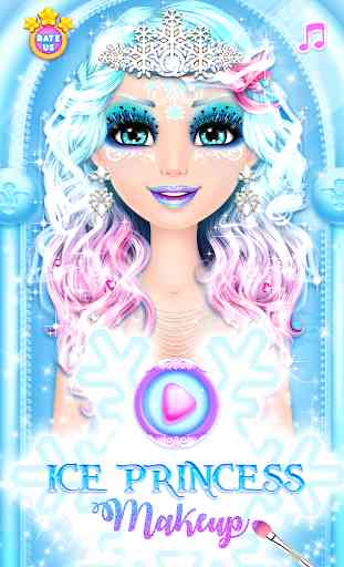 Ice Princess Maquiagem 1
