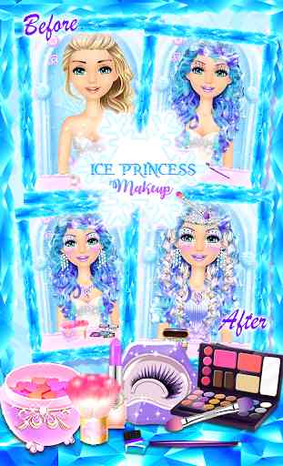 Ice Princess Maquiagem 3